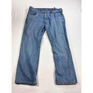 Levis 569 Loose Straight Leg Jeans Mens 38x30 Blue Denim Medium Wash Relaxed Fit
